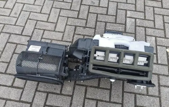 Interior heater climate box assembly