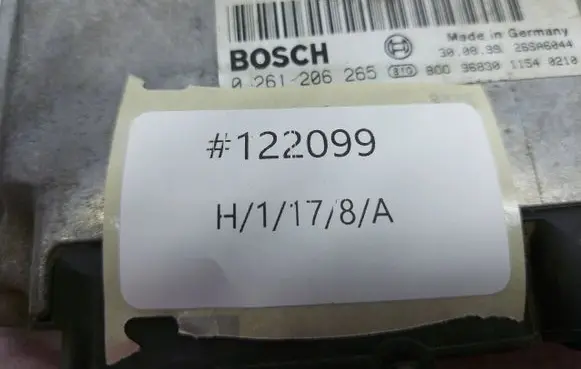 Volkswagen Golf IV Engine control unit/module 0261206265 06A906018FP 122099