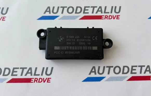 BMW 6 E63 E64 Alarm control unit/module 6949226 65756949226
