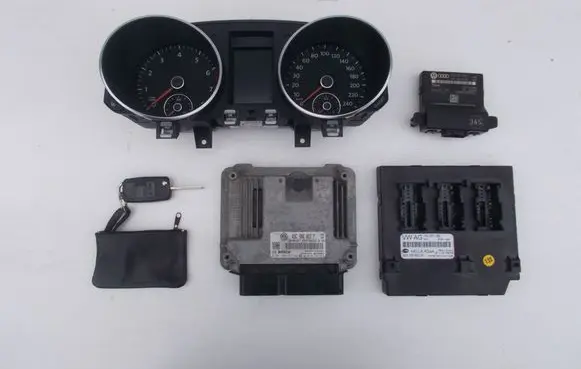 Volkswagen Golf VI Engine control unit/module 03C906027F 0261S04347 5K0920870B