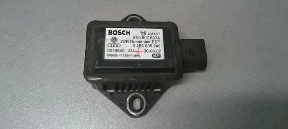 Audi A6 S6 C5 4B ESP acceleration yaw rate sensor 8E0907637A 0265005245