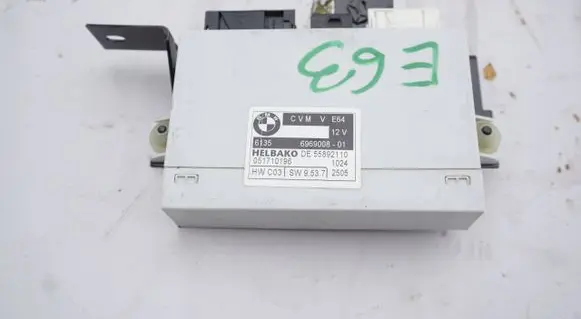 BMW 6 E63 E64 Tailgate/trunk control unit/module 6969008