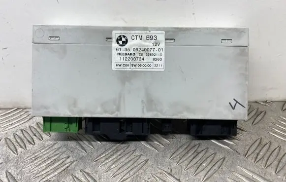 BMW 3 E92 E93 Convertible roof control unit 9240077 61359240077