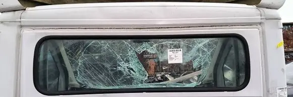 Fiat Ducato Rear windscreen/windshield window 