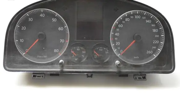 Volkswagen Touran I Speedometer (instrument cluster) 1T0920863D
