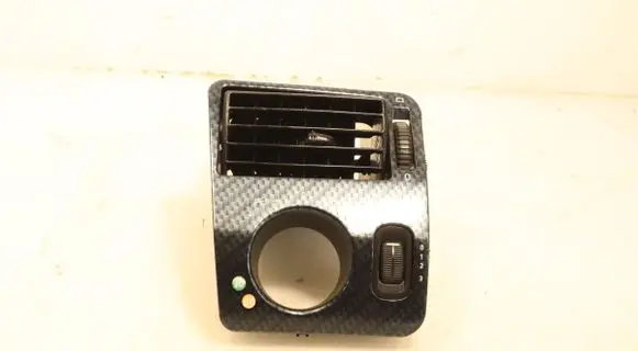 Dashboard side air vent grill/cover trim
