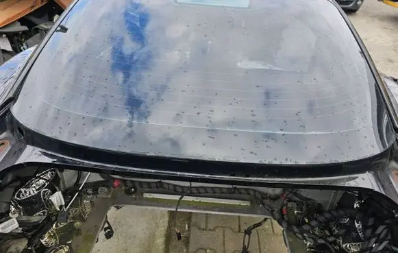 Ford Fiesta Rear windscreen/windshield window 