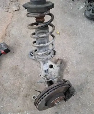 Volkswagen Caddy Front wheel hub spindle knuckle 1K0407154AA