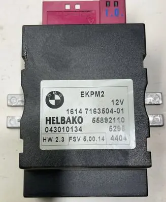 Fuel injection pump control unit/module