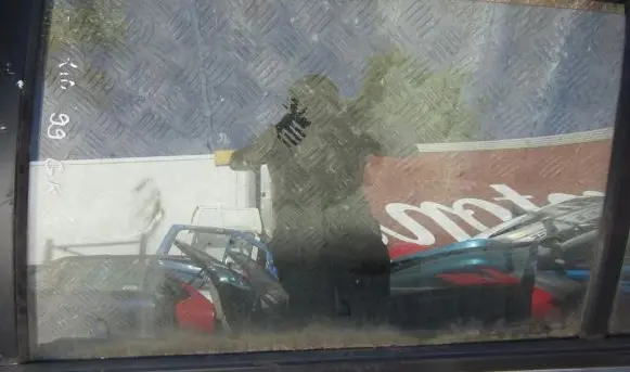 KIA Rio Rear door window glass