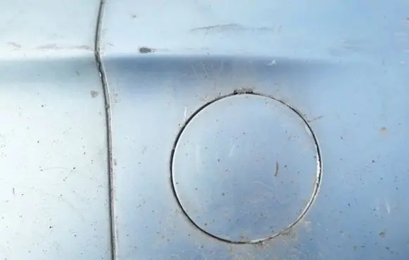 Ford Ka Rear bumper row hook cap/cover 