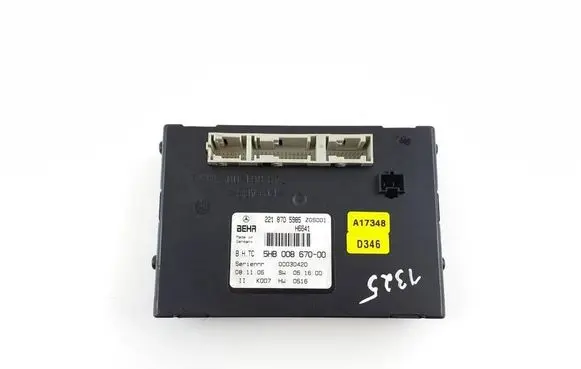 Mercedes-Benz S W221 Air conditioner control unit module 2218705985 5HB008670-00