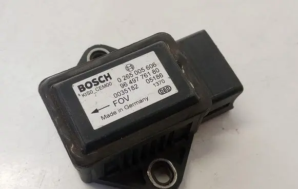 Peugeot 607 ESP acceleration yaw rate sensor 9649776180