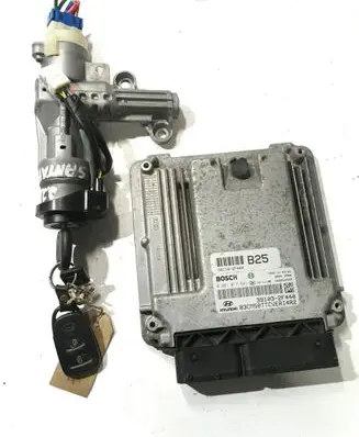 Engine ECU kit and lock set