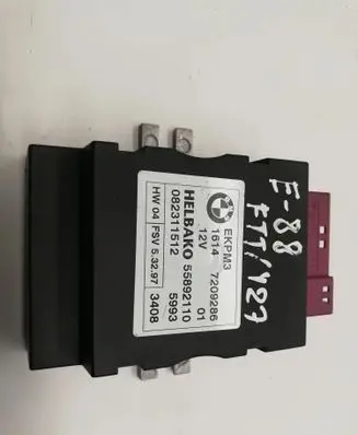 Fuel injection pump control unit/module