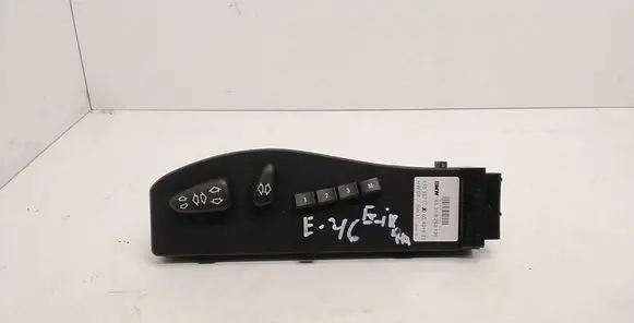 BMW 3 E46 Seat control switch 61318263135 8263135 110187