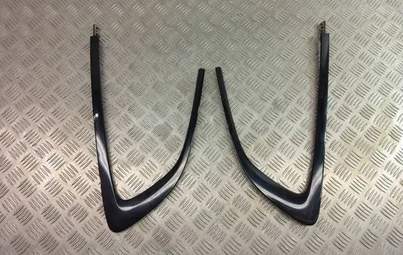 BMW 5 GT F07 Rear door glass trim molding 7196420
