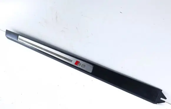 Audi A8 S8 D3 4E Front sill trim cover 4E0853985C