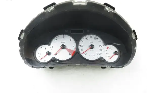 Peugeot 206 Speedometer (instrument cluster) 9656696280