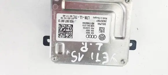 Skoda Yeti (5L) Xenon control unit/module 4G0907697D087 4G0907697D