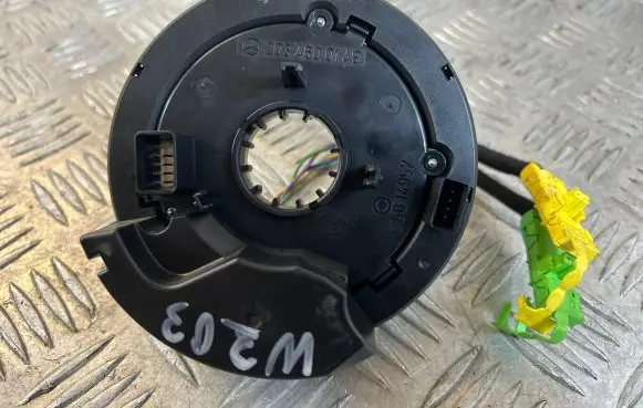 Mercedes-Benz C W203 Airbag slip ring squib (SRS ring) 2034600149
