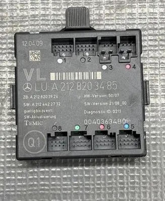 Mercedes-Benz E W212 Door control unit/module A2128203485 A2124422732 A2128203926