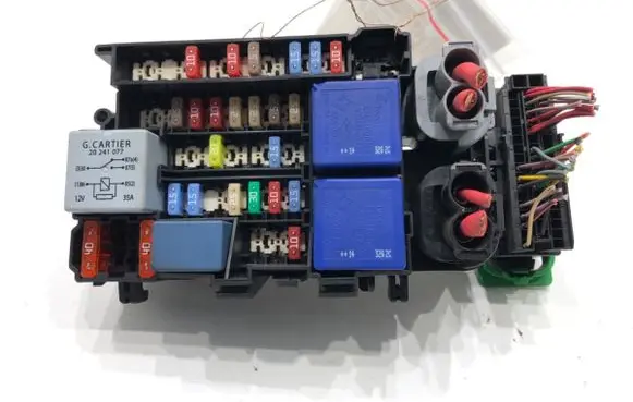 Renault Megane III Fuse box set