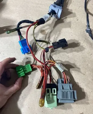 BMW 3 F30 F35 F31 Engine installation wiring loom 8585726 EMR014D 03450375