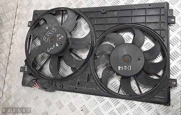Volkswagen Golf VI Electric radiator cooling fan 1K0121207