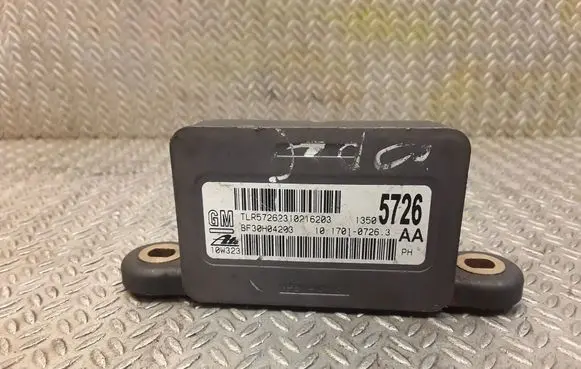Opel Insignia A Yaw turn rate sensor 13505726