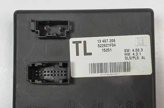 Opel Insignia A Tow bar trailer control unit/module 13407206