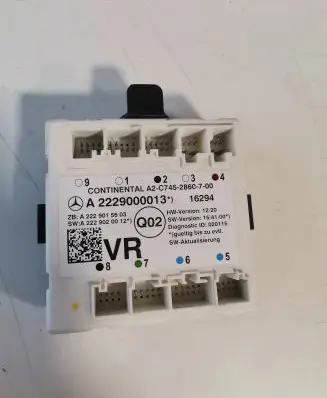 Mercedes-Benz C W205 Door control unit/module A2229000013 A2229015603 C7452860700