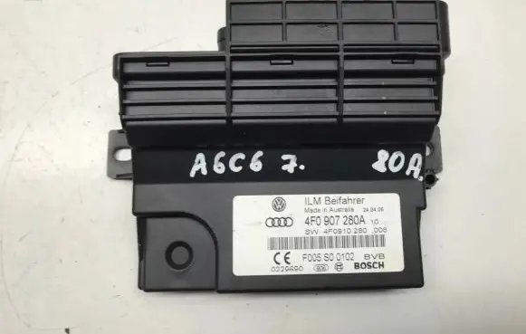 Audi A6 S6 C6 4F Power management control unit 4F0907280A 4F0907280 4F0910280
