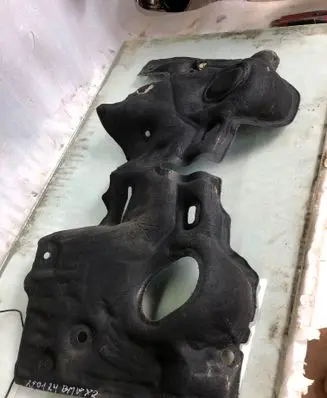 BMW X2 U10 Engine bonnet/hood sound/heat insulation 