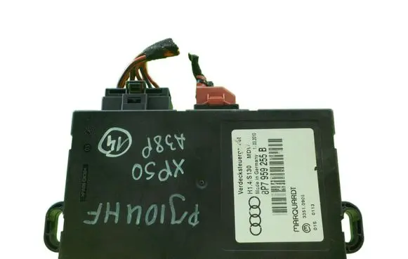Audi A3 S3 8P Convertible roof lock latch cylinder 8P7959255B