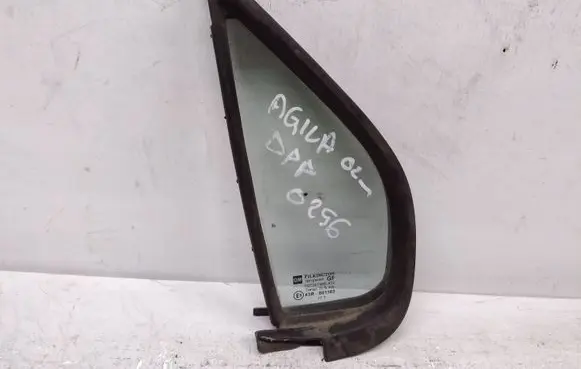 Opel Agila A Front door vent window glass four-door 