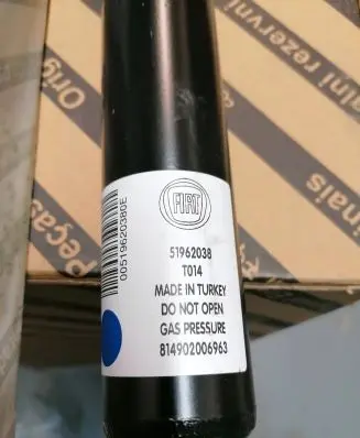 Fiat Doblo Rear shock absorber/damper 51962038 51815192