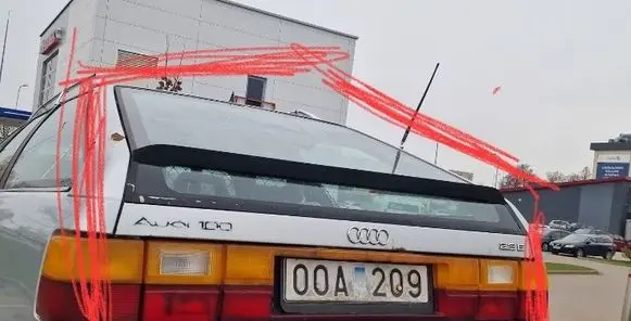 Audi 100 200 5000 C3 Tailgate/trunk/boot lid LY5U