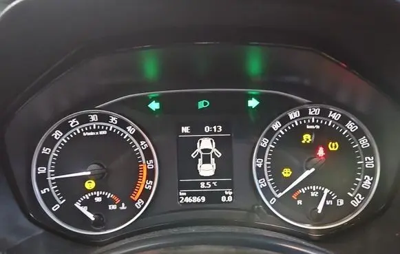 Skoda Octavia Mk2 (1Z) Speedometer (instrument cluster) 1Z0920843E IMPRK1525806