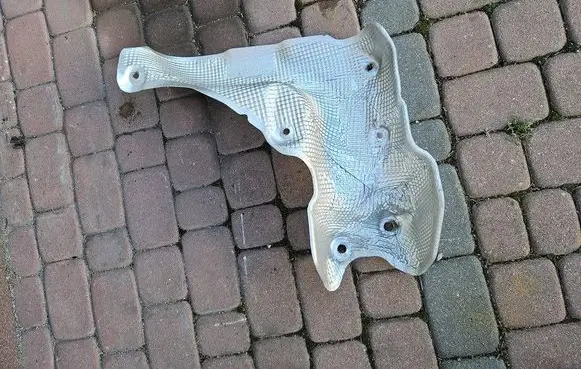 Opel Grandland X Exhaust gas pipe 9813316980