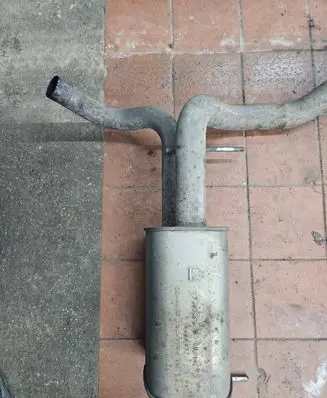 Opel Zafira C Muffler/silencer 13290368 040047