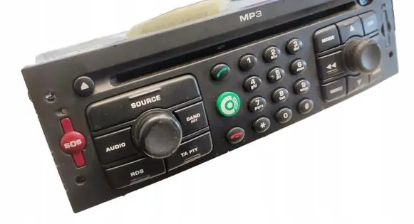 Fiat 500E Radio/CD/DVD/GPS head unit 14005398XT
