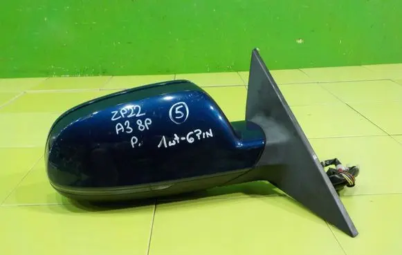 Audi A3 S3 8P Front door electric wing mirror PRAWE ZP22