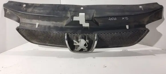 Peugeot 406 Front bumper upper radiator grill 4852263016 9631250277