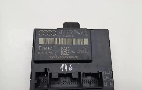 Audi A6 S6 C6 4F Door control unit/module 4F0959794A 0033TFK0001 4F0910795A