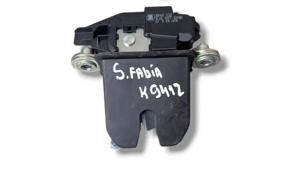 Skoda Fabia Mk2 (5J) Tailgate/trunk/boot lock/catch/latch 5J0827501B