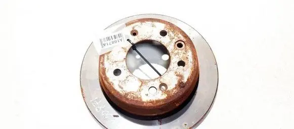 KIA Ceed Rear brake disc neventiliuojamas