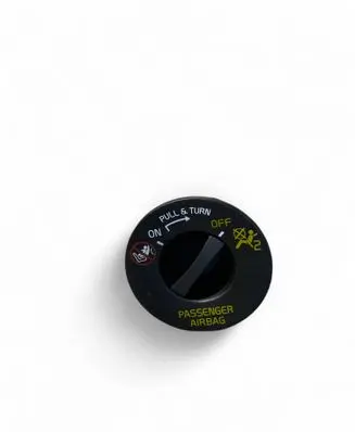 Passenger airbag on/off switch