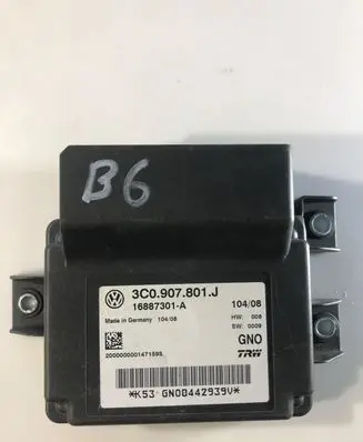 Volkswagen PASSAT B6 Hand brake control module 3C0907801J 16887301A