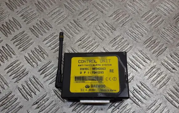 Chevrolet Aveo Alarm control unit/module 96540563